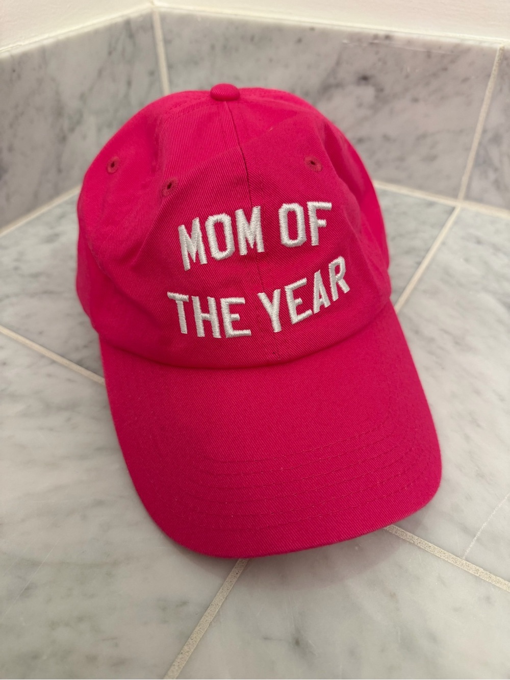 'Mom of the Year' Baseball Cap